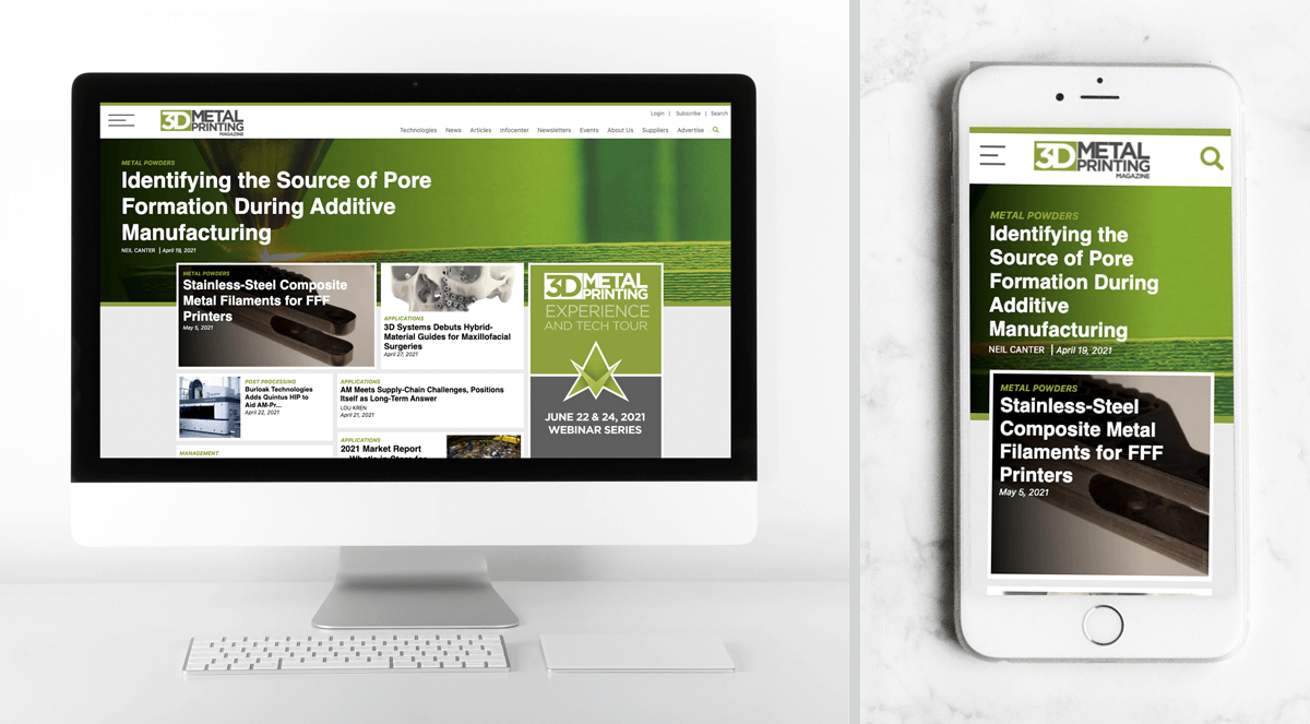 3D Metal Printing Website